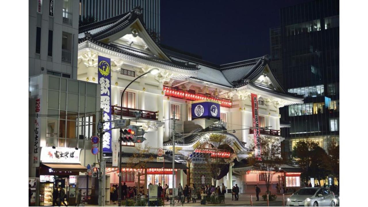 Via Inn Higashiginza Токио Экстерьер фото